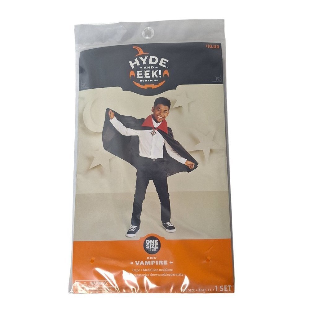Hyde And Eek Vampire Halloween Costume Kids One Size